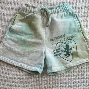 Boys Lie Tie-Dye Graphic Shorts